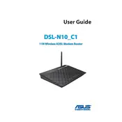 ASUS DSL-N10-C1 with 5dBi Router manual cover