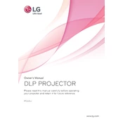 LG PG65U PG65U.AUS Projector manual cover