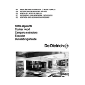 De Dietrich DHD1177X Hood manual cover