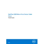 Dell OptiPlex 5090 Micro Desktop manual cover