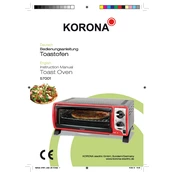 Korona 57001 Oven manual cover