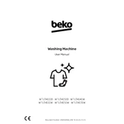 Beko WTL84131W manual cover