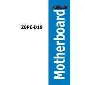 ASUS Z8PE-D18 Motherboard manual cover