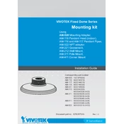 Vivotek AM-528 Adapter manual cover