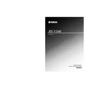 Yamaha RX-V340 Receiver manual cover