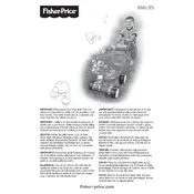 Fisher Price Mattel Bubble Mower BML95 Toy manual cover