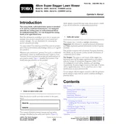 Toro Recycler 48-cm 20835 Mower manual cover