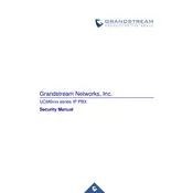 Grandstream UCM6202 IP PBX Hub manual cover