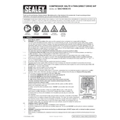 Sealey SAC10030.V3 Compressor manual cover