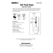 Davis 2351 Sail Track Stop manual cover