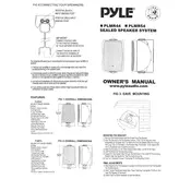 Pyle PLMR44 Speaker manual cover