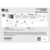 LG 27GP850 27GP850-B.AUS Monitor manual cover