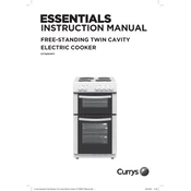 Currys Essentials CFTE50W17 manual cover