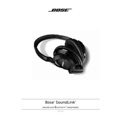 Bose SoundLink Around-Ear Headphones manual cover