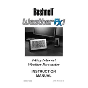 Bushnell 960040 Forecaster manual cover