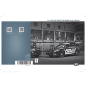 Ford Police Interceptor Sedan 2016 manual cover