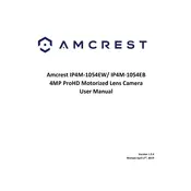 Amcrest IP4M-1054EB Security Camera manual cover