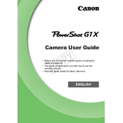 Canon PowerShot G1 X manual cover