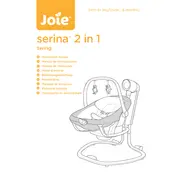 Joie Serina 2 in 1 Soother manual cover