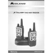 Midland X-Talker T60 manual cover