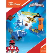 Mega Construx Mattel Power Rangers DPK77 Construction Set manual cover