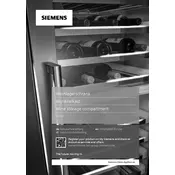 Siemens iQ500 KW36KATGA Wine Cooler