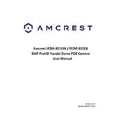 Amcrest IP2M-851EB Security Camera manual cover