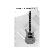 Peavey Impact Torino I Guitar manual cover