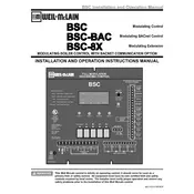 Weil-McLain BSC Controller manual cover