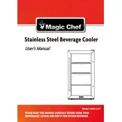 Magic Chef HMBC31ST Cooler manual cover