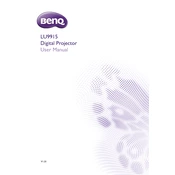 BenQ LU9915 manual cover