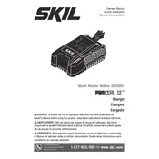 Skil SC536501 Charger manual cover