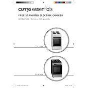 Currys Essentials CFSE10WH manual cover