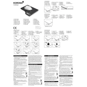 Korona 70240 Scale manual cover