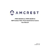 Amcrest IP4M-1063EB-AI Security Camera manual cover