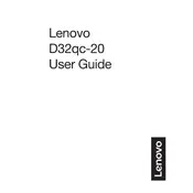 Lenovo D32Q-20 A19315QD0 Monitor manual cover