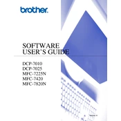 Brother DCP-7010 manual cover