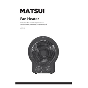 Matsui M20FH16E manual cover