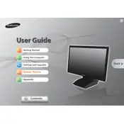 Samsung Series 3 DP300A2A WIN 7 Desktop manual cover