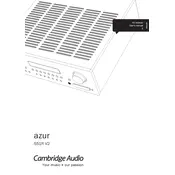 Cambridge Audio Azur 551R Receiver manual cover