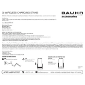 Bauhn Wireless Charging Stand 13177-AT1204 manual cover