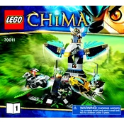 LEGO 70011-1 Construction Set manual cover