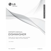 LG LSDF795ST LSDF795ST.ASTEEUS Dishwasher manual cover