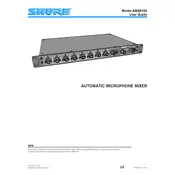 Shure AMS8100 Microphone manual cover