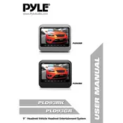 Pyle PLD93BK Monitor manual cover