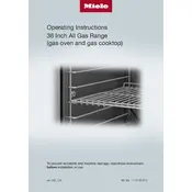 Miele HR 1134-3 G AG Range manual cover