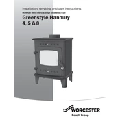 Worcester Greenstyle Hanbury 4 2017 Stove manual cover