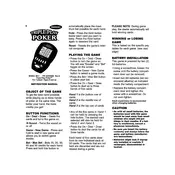 Radica Mattel Triple Play Poker I7011 Toy manual cover