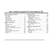 Cadillac Escalade EXT 2007 manual cover