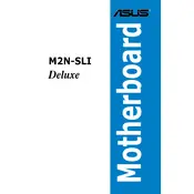 ASUS M2N-SLI Deluxe-Wireless Edition Motherboard manual cover